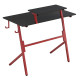 ΓΡΑΦΕΙΟ GAMING ΜΑΥΡΟ ΜΕ ΚΟΚΚΙΝΟ ΣΚΕΛΕΤΟ HM8775 95x50x88Υ εκ.