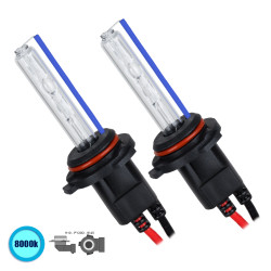 GloboStar® 84017 H10 ΣΕΤ 2 x Λάμπες Βασικού Φωτισμού Αυτοκινήτου & Μοτοσυκλέτας Xenon HID 70W 6400lm IP20 Ψυχρό Λευκό 8000K