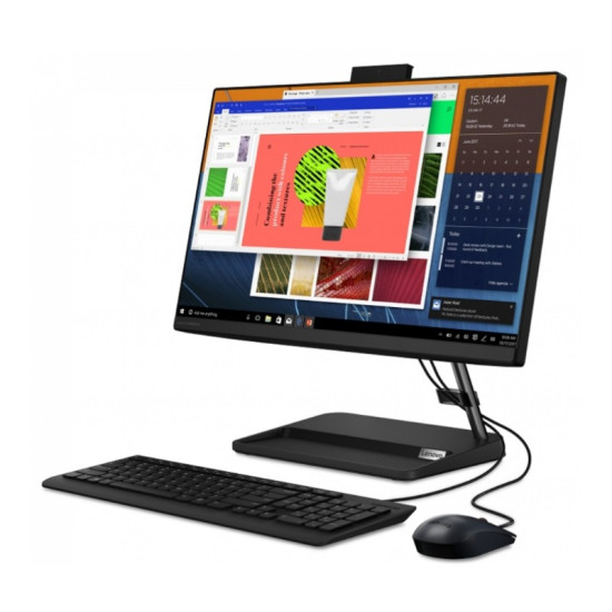 Lenovo All-In-One AIO3-24*Style FullHD i3-12thGen 8GB SSD256 DOS Black
