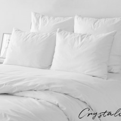 Σεντόνι ξενοδοχείου Crystalize Home®, 160x245, Περκάλι Ενισχυμένο, 160TC 60/40 (Λευκό)