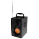 Φορητό Ηχείο Media-Tech Boombox MT3145_V2 600W, με Τηλεχειριστήριο & Ενσωματωμένο Woofer Μαύρο
