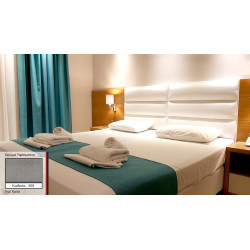 Τραβέρσα-Ράνερ Κρεβατιού Ξενοδοχείου IB Line 50x160 555 (Γκρί Κρύο) - Ελληνικό Προϊόν (Πυκνή Ψαθωτή Υφή)
