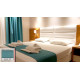 Τραβέρσα-Ράνερ Κρεβατιού Ξενοδοχείου IB Line 50x250 565 (Τιρκουάζ Ανοιχτό)- Ελληνικό Προϊόν (Πυκνή Ψαθωτή Υφή)