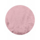 Madi Χαλί Furry Fuzzy Pink Στρόγγυλο 165εκ.