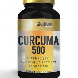 CURCUMA 500 - 60CAPS GOLD TOUCH NUTRITION