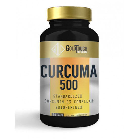 CURCUMA 500 - 60CAPS GOLD TOUCH NUTRITION